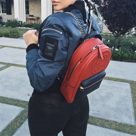 black gucci backpack kylie jenner|Gucci Gift: To the Mountains .